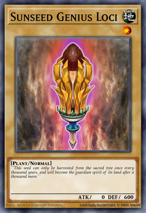 Sunseed Genius Loci trading card