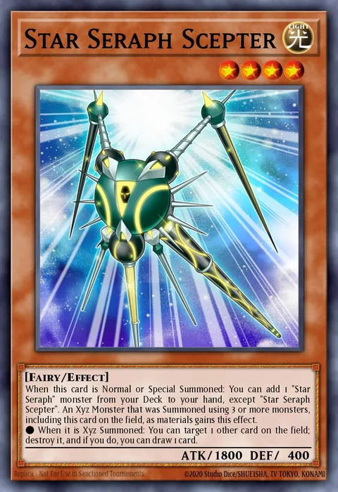 Star Seraph Scepter trading card