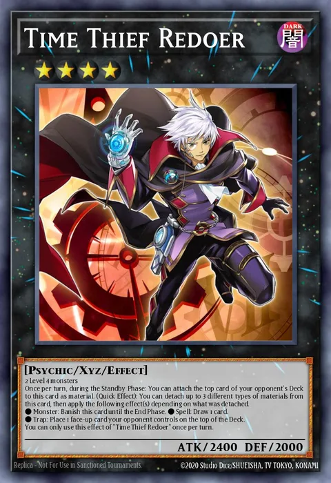 Time Thief Redoer trading card