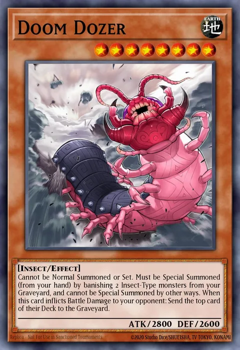 Doom Dozer trading card