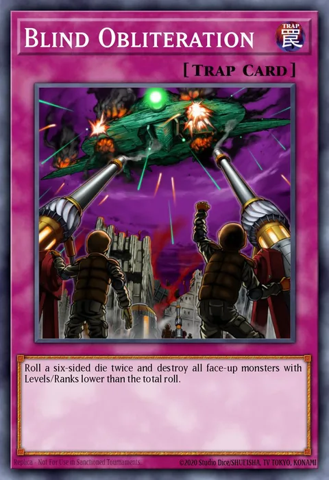 Blind Obliteration trading card