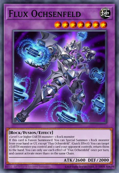 Flux Ochsenfeld trading card