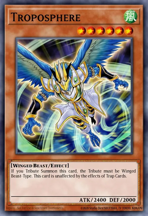 Troposphere trading card