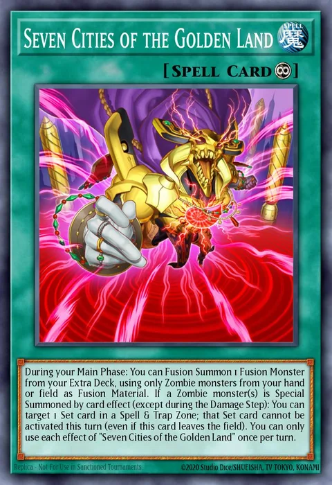 Seven Cities of the Golden Land trading card