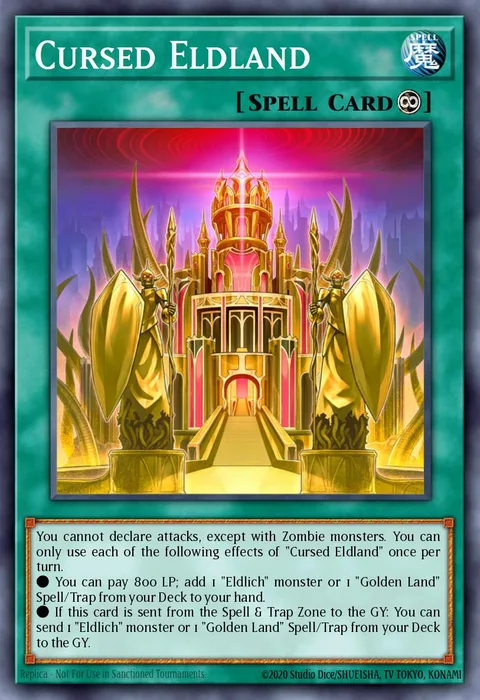Cursed Eldland trading card