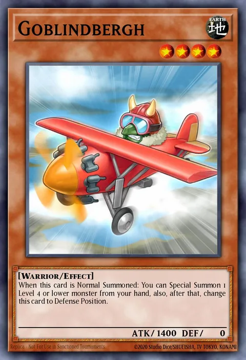 Goblindbergh trading card