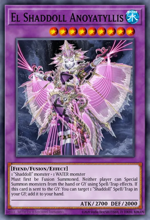 El Shaddoll Anoyatyllis trading card