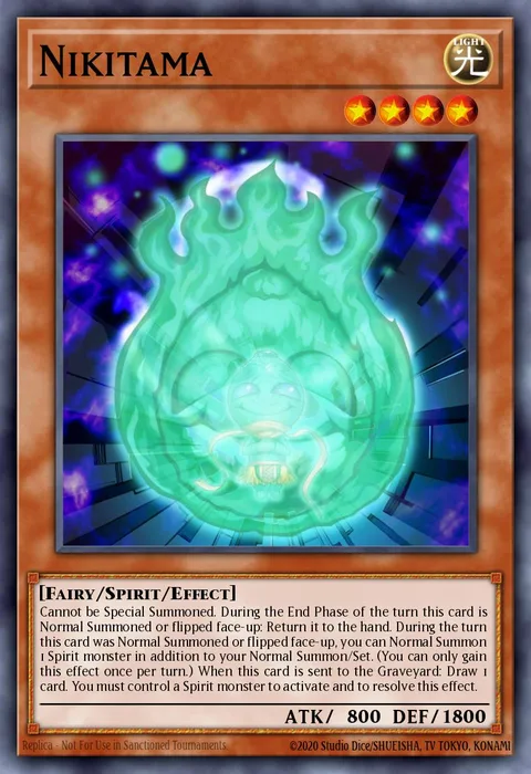 Nikitama trading card