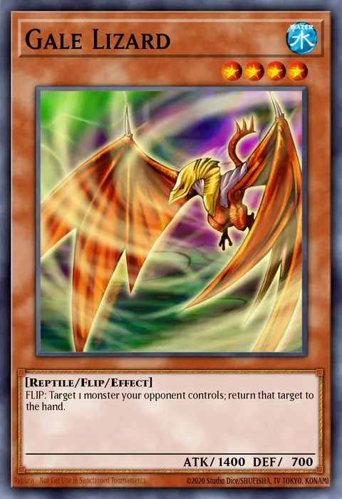 Gale Lizard trading card