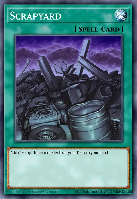 Scrapyard trading card