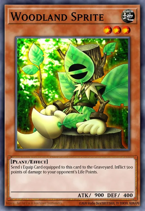 Woodland Sprite trading card