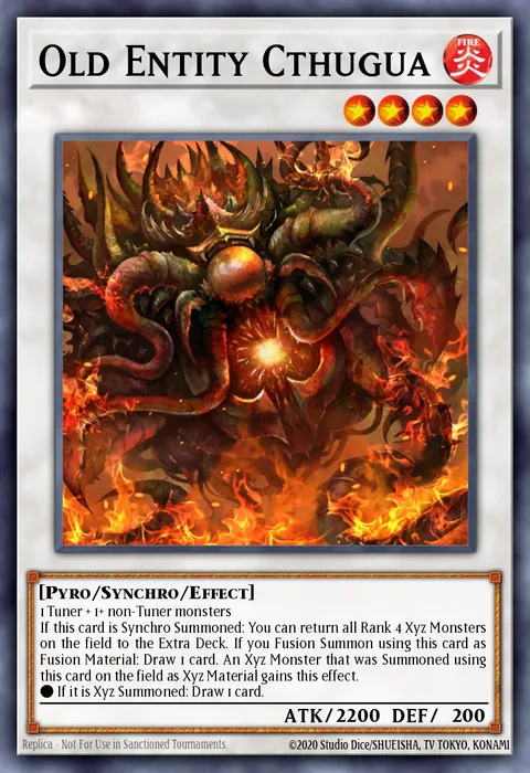 Old Entity Cthugua trading card