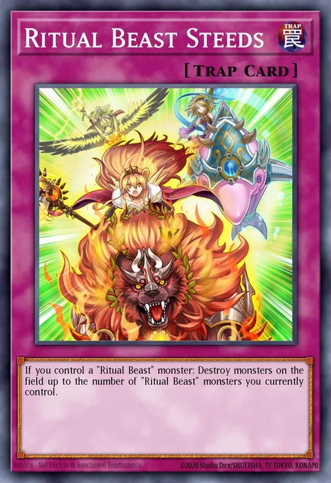 Ritual Beast Steeds trading card