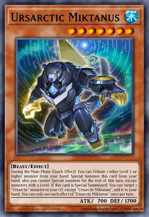 Ursarctic Miktanus trading card
