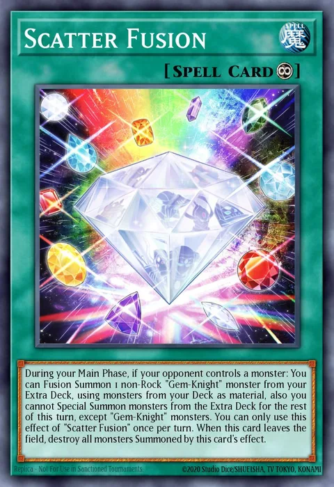 Scatter Fusion trading card