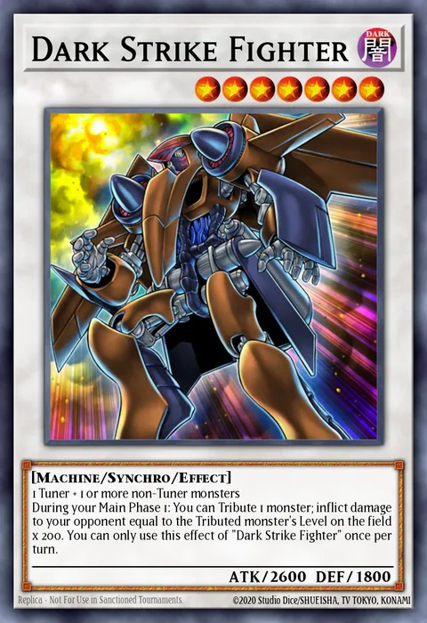 Dark Strike Fighter trading card