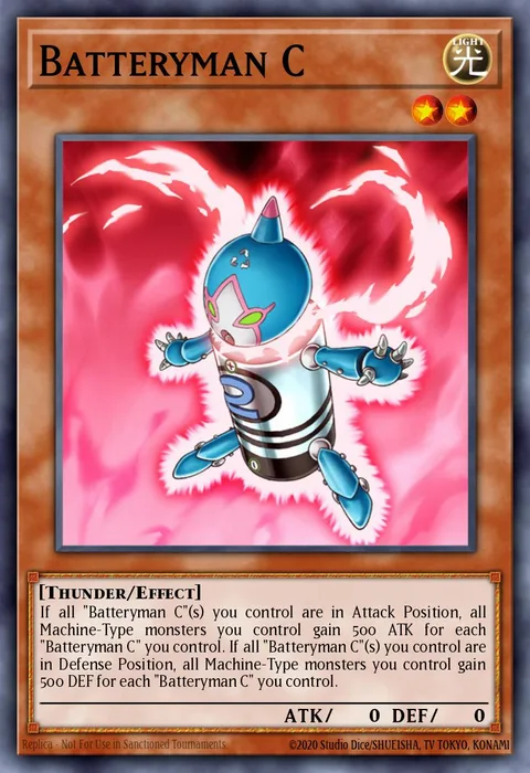 Batteryman C trading card