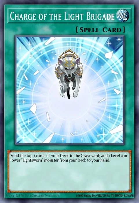 Charge of the Light Brigade trading card