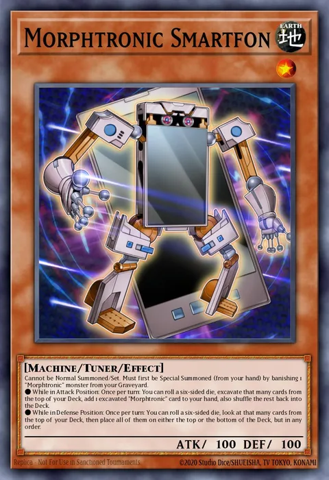 Morphtronic Smartfon trading card