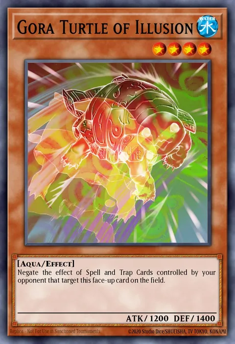 Gora Turtle of Illusion trading card