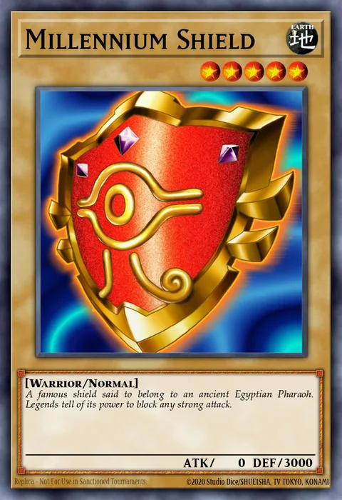 Millennium Shield trading card
