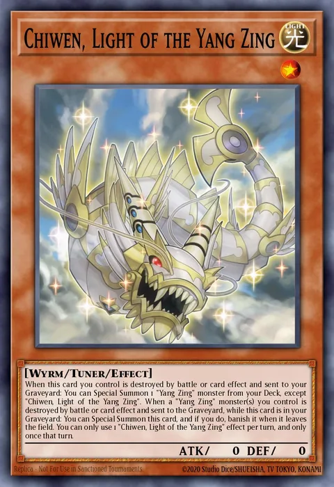 Chiwen, Light of the Yang Zing trading card
