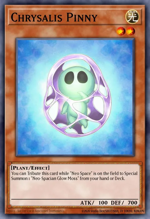 Chrysalis Pinny trading card