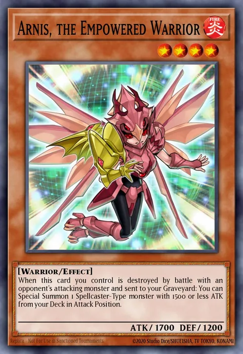 Arnis, the Empowered Warrior trading card