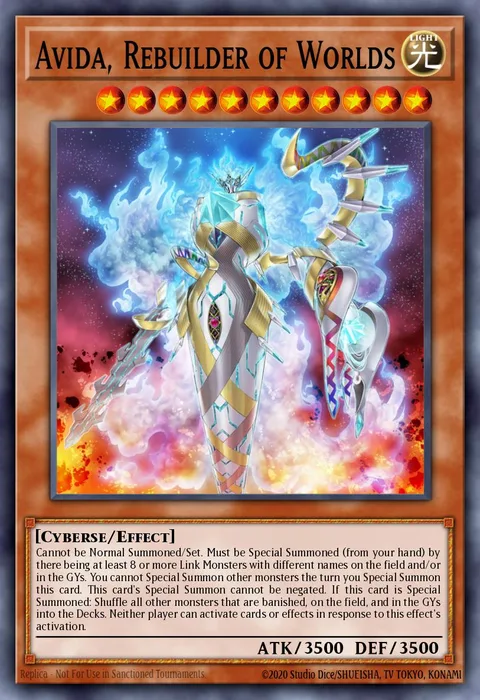 Avida, Rebuilder of Worlds trading card