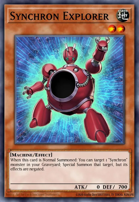 Synchron Explorer trading card