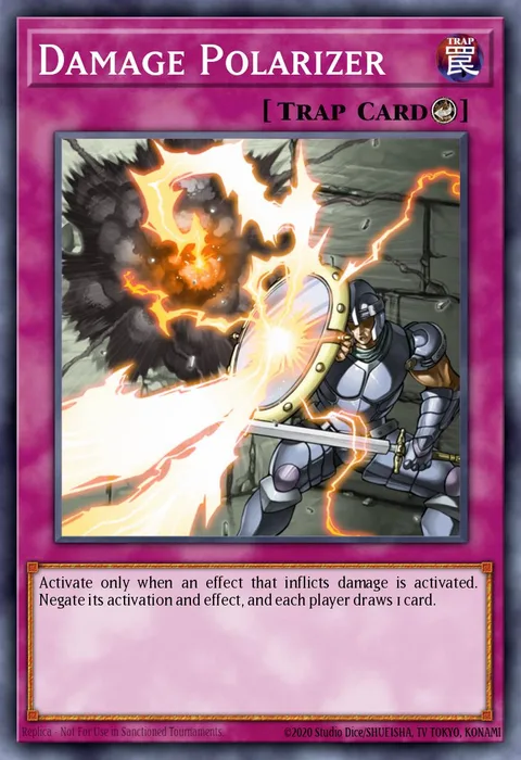 Damage Polarizer trading card