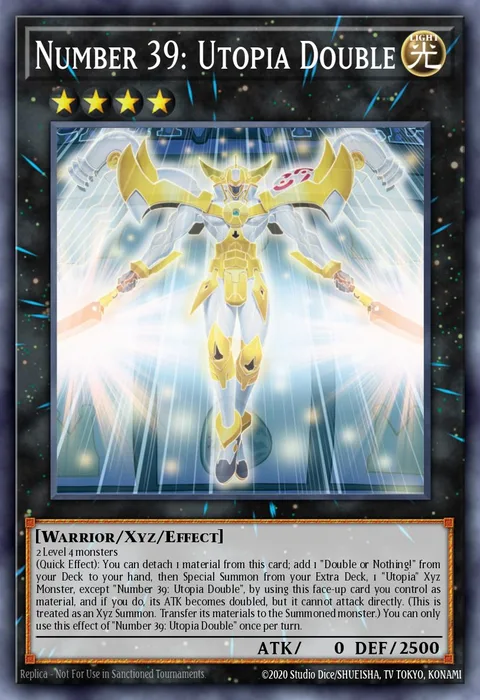 Number 39: Utopia Double trading card