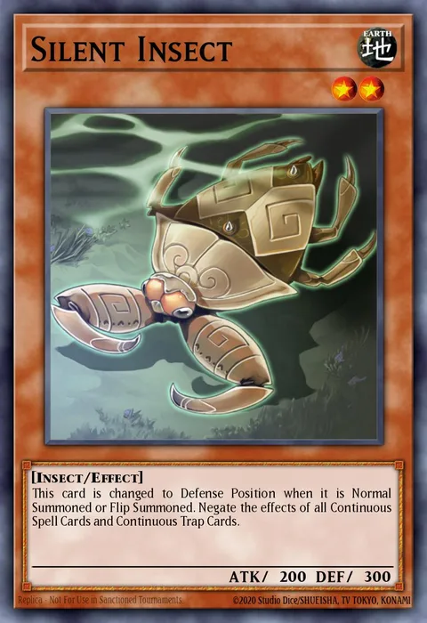 Silent Insect trading card