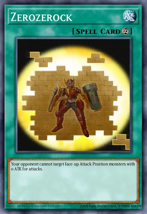 Zerozerock trading card