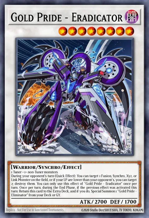 Gold Pride - Eradicator trading card
