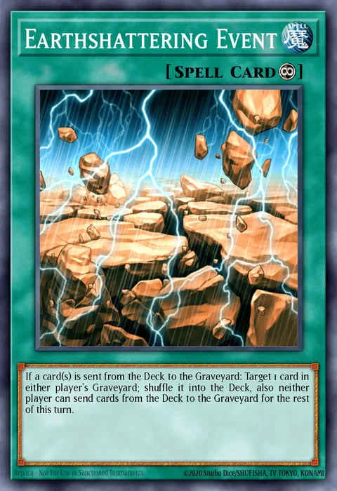 Earthshattering Event trading card