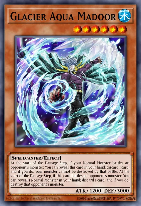 Glacier Aqua Madoor trading card