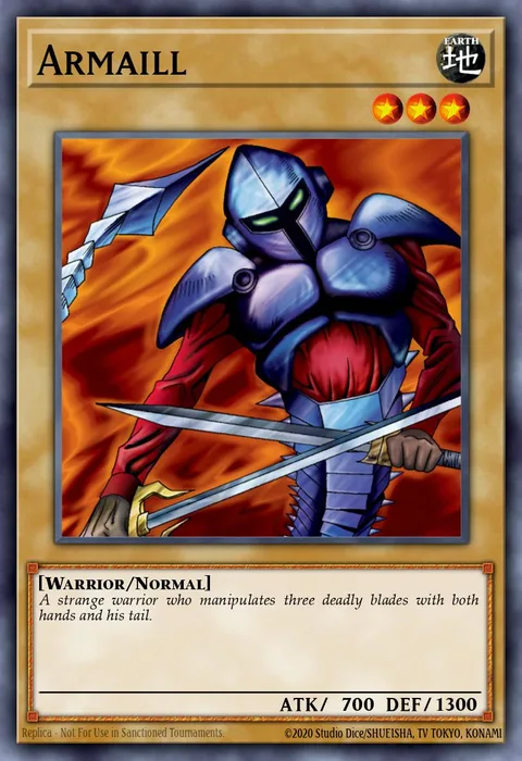 Armaill trading card