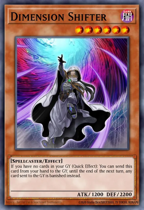 Dimension Shifter trading card