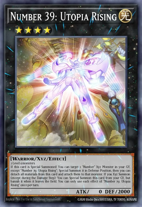 Number 39: Utopia Rising trading card