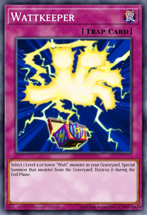Wattkeeper trading card