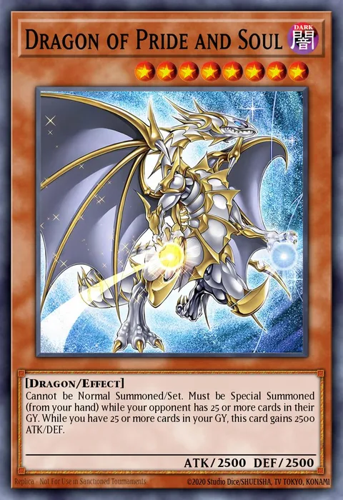 Dragon of Pride and Soul trading card