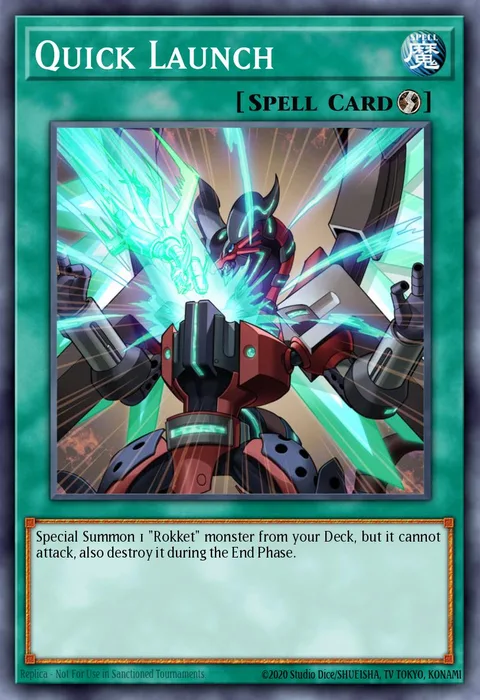 Quick Launch trading card