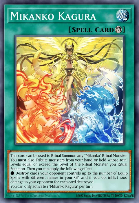 Mikanko Kagura trading card