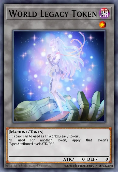 World Legacy Token trading card