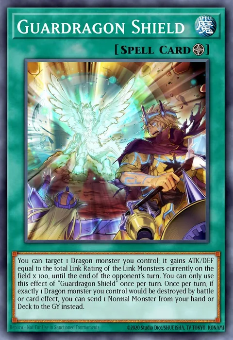 Guardragon Shield trading card
