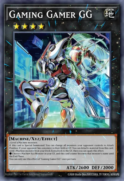 Gaming Gamer GG trading card