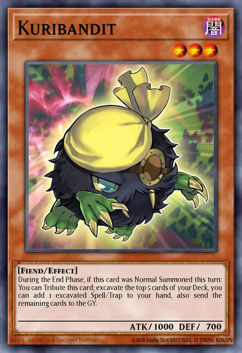 Kuribandit trading card