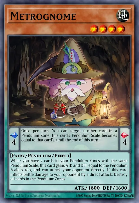 Metrognome trading card