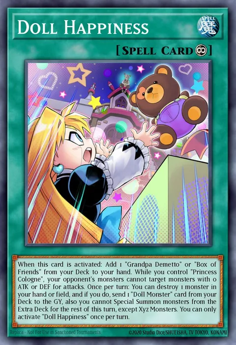 Doll Happiness trading card